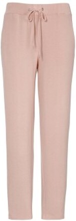 Damella Knitted Lounge Pants Ljusrosa X-Large Dam