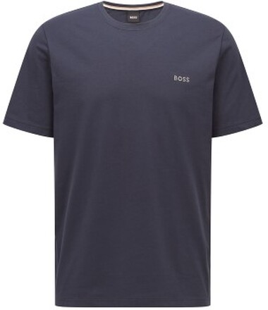 BOSS Mix and Match T-shirt With Logo Mörkblå bomull Medium Herr