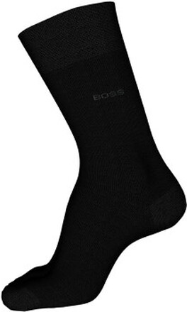BOSS Business Mercerized Cotton George Finest Sock Schwarz mercerisierte Baumwolle Gr 41/42 Herren