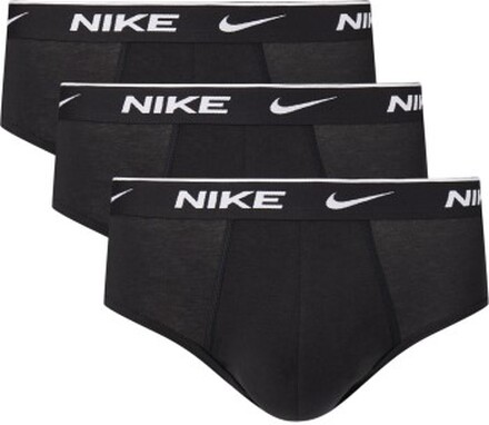Nike 3P Everyday Essentials Cotton Stretch Hip Brief Schwarz Baumwolle X-Large Herren