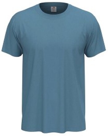 Stedman Classic Men T-shirt Ljusblå bomull Medium Herr