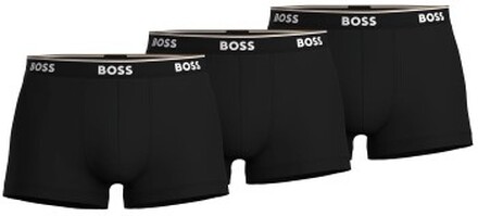 BOSS Kalsonger 6P Cotton Stretch Trunks Svart bomull X-Large Herr