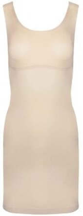 Magic Tone Your Body Tank Dress Beige Small Dam