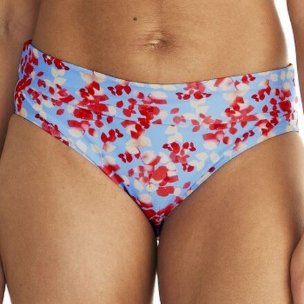 Abecita Sicily Folded Bikini Brief Blå Mönstrad 42 Dam