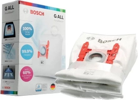 BSH Dammsugarpåsar BOSCH TYPE G ALL - 4 st BBZ41FGALL Replace: N/A