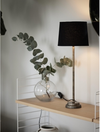 PR Home Kent Bordslampa med Svart skärm & Mässingfärgad fot 71011x420FR09 Replace: N/A