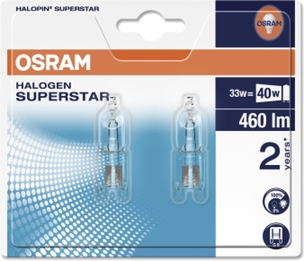 OSRAM OSRAM HALOPIN SST 35W G9 2-Pak