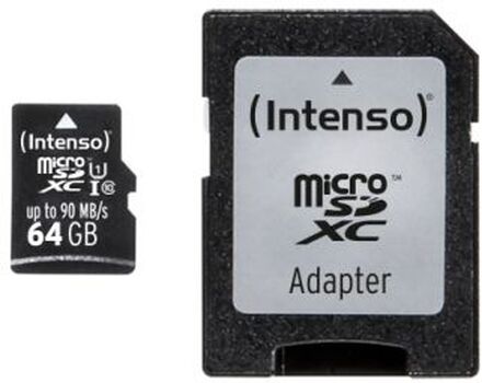 Intenso Intenso Micro SD 64GB UHS-I Professional