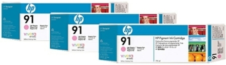 HP HP 91 Mustepatruuna vaalea magenta