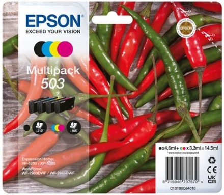 Epson Blækpatron MultiPack Epson 503 Bk,C,M,Y