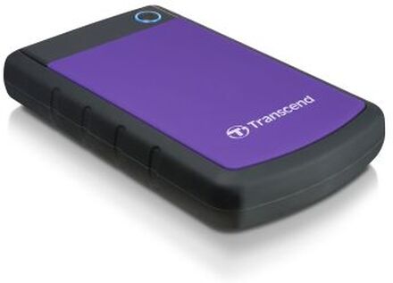 Transcend Transcend 2,5” ekstern harddisk, 2 TB USB 3.0, violet