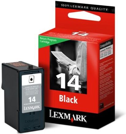 Lexmark Lexmark 14 Blækpatron sort
