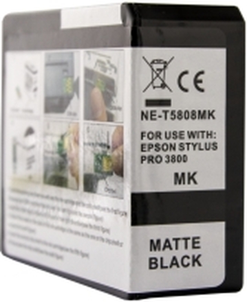 WL Mustepatruuna, korvaa Epson T5808, mattamusta, 84 ml