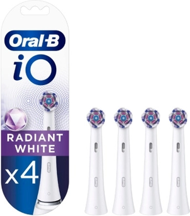 Oral-B Oral-B Refiller iO Radiant 4-pakkaus, valkoinen