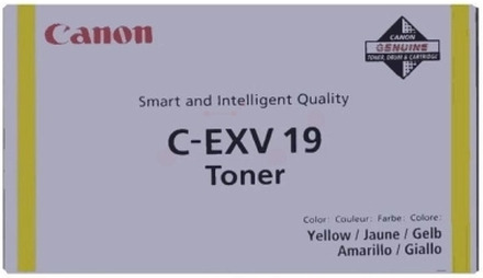 Canon Canon C-EXV 19 Tonerkassette Gul