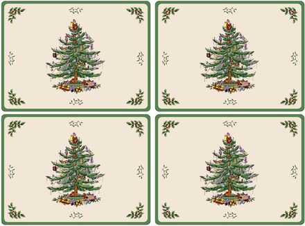 Pimpernel - Christmas Tree bordbrikke 30x40 cm 4 stk