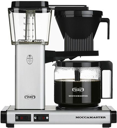 Moccamaster - Kaffebrygger automatisk matt sølv