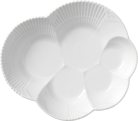 Royal Copenhagen - White elements fat/skål 19 cm