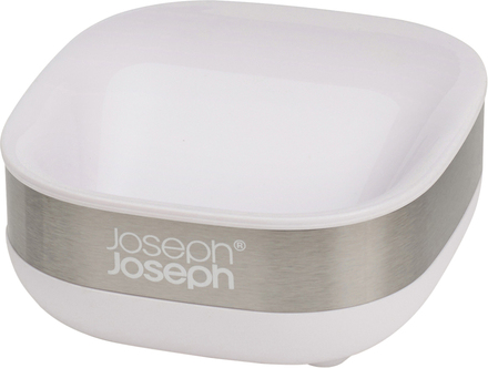 Joseph Joseph - Slim steel såpeskål hvit