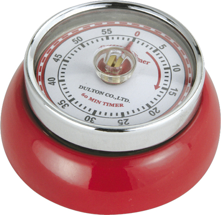 Zassenhaus - Retro Collection timer med magnet rød