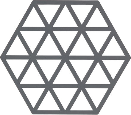 Zone Denmark - Triangles gryteunderlag silikon 16 cm grå