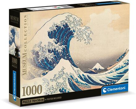 Pussel 1000 Bitar Museum Collection Hokusai The Great Wave