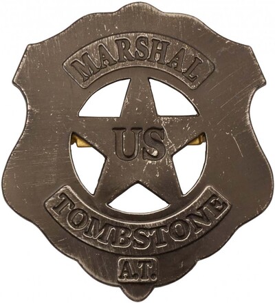 Denix U.S Marshal Tombstone Badge