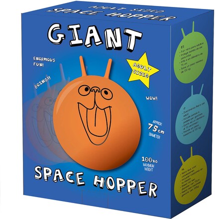 Giant Retro Space Hopper För Vuxna