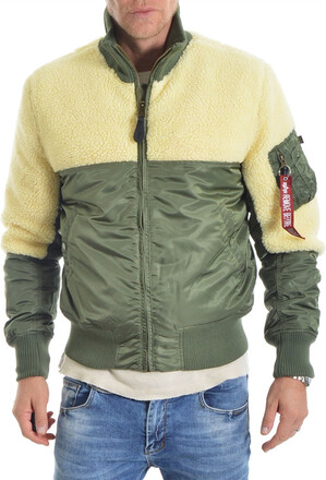 Teddy Jacket Sage Green (M)