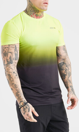 Muscle Fit Tee Yellow/Black (L)