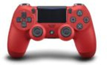 Sony DualShock 4 - Håndkonsoll - trådløs - Bluetooth - magma (rød) - for Sony PlayStation 4