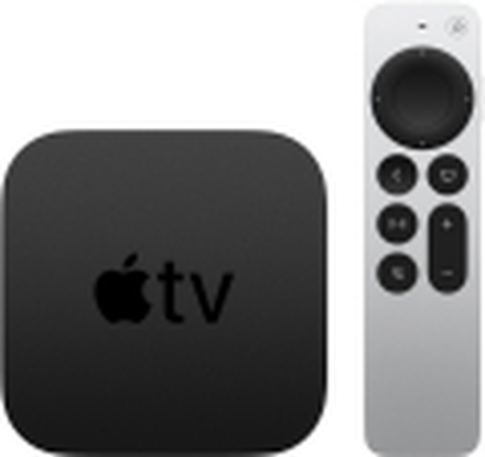 Apple TV 4K - 2. generasjon - AV-spiller - 64 GB - 4K SUHD (2160p) - 60 fps - HDR - svart