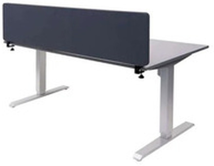 ECO SOFT bordskærm 160x40, antracit - til topmontering - ekskl. beslag