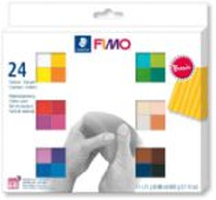 Modellervoks FIMO®-soft Staedtler® ass. farver - (24 stk.)