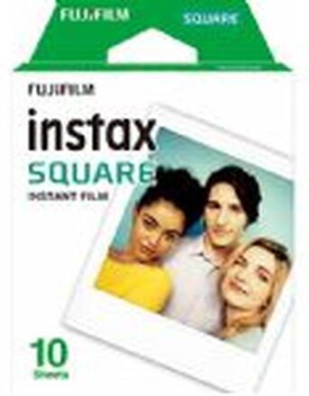 Fujifilm Instax Square - Hvit - 86 x 72 mm 10 ark fotopapir - for Instax SQUARE SQ6