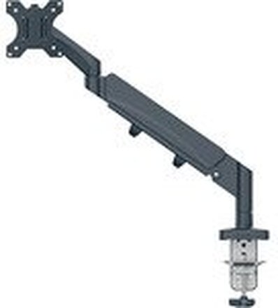 Leitz Ergo - Monteringssett (spring-assisted single arm) - for LCD-skjerm - space saving - metall - mørk grå - skjermstørrelse: 17-32