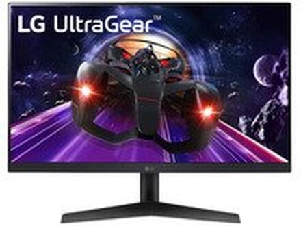 LG | UltraGear 24GN60R-B - LED-skjerm - Gaming - 24 (1920x1080) - @144Hz - IPS-panel - HDR10 - 1ms | Svart