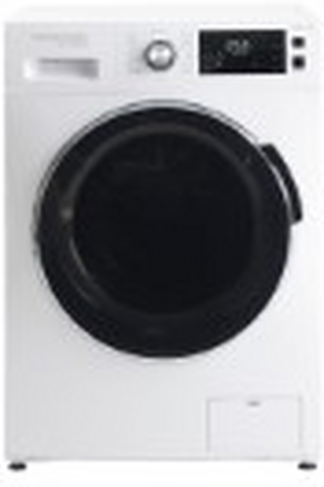 Scandomestic WAH 3110 W Premium Collection - Vaskemaskin - bredde: 59,5 cm - dybde: 56,5 cm - høyde: 85 cm - 10 kg - 1500 rpm - hvit med svart dør