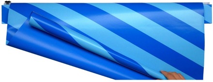 Fantasiklubben Presentpapper 66cm x 10m Breezy blå