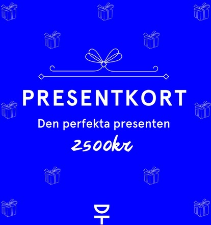 Designtorget Presentkort 2500 kr