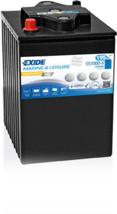 Batteri Exide ES1000-6