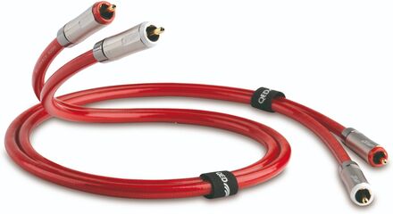 QED: Reference Audio 40 RCA Tulp Kabel 3,0 Meter - Rood