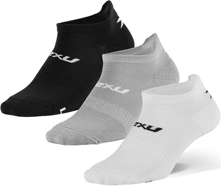 Ankle Socks 3 Pack Sport Socks Footies-ankle Socks Black 2XU