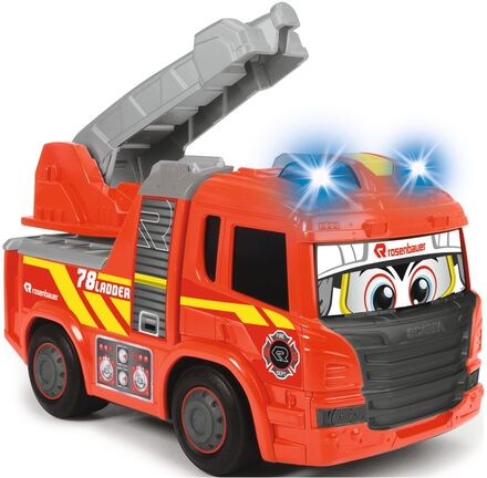 Abc Ferdy Fire Truck Toys Toy Cars & Vehicles Toy Cars Fire Trucks Red ABC