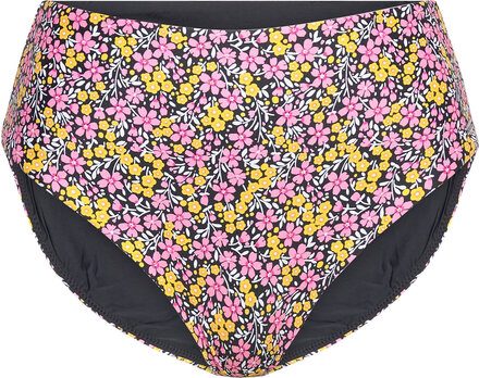 Maui Maxi Brief, Flower Swimwear Bikinis Bikini Bottoms High Waist Bikinis Multi/mønstret Abecita*Betinget Tilbud