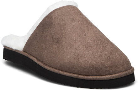 Anf Mens Accessories Slippers Tofflor Brown Abercrombie & Fitch