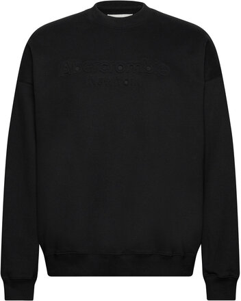Anf Mens Sweatshirts Tops Sweatshirts & Hoodies Sweatshirts Black Abercrombie & Fitch