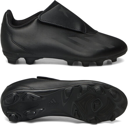 X Crazyfast.4 Vel Fxg J Shoes Sports Shoes Football Boots Svart Adidas Performance*Betinget Tilbud