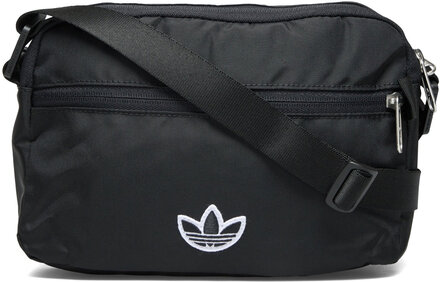 Premium Essentials Small Airliner Sport Shoulder Bags Black Adidas Originals
