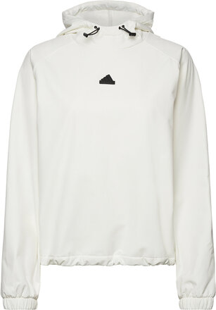 W C Esc Q1 Hd Sport Sweatshirts & Hoodies Hoodies White Adidas Sportswear